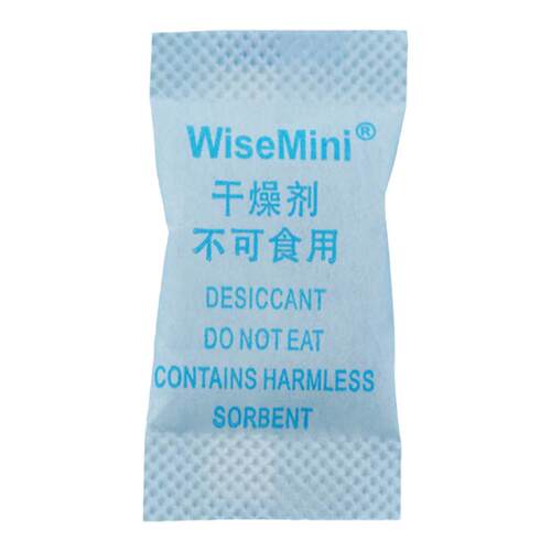 威胜无纺纸0.5g克2500包食品干燥剂硅胶防潮霉珠药品保健品除湿剂