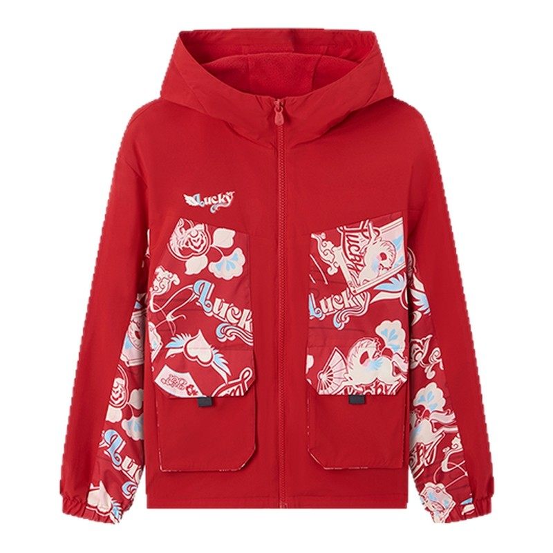 361°童装女梭织加厚外套