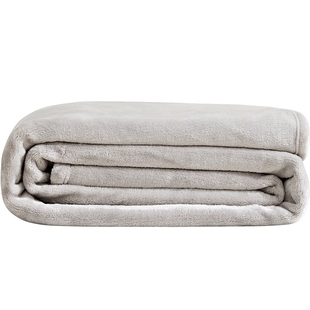 罗莱家纺秋冬加厚保暖学生沙发毯毛毯双人床床单绒毯盖毯法兰绒毯