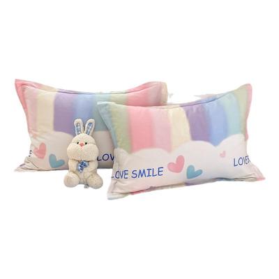 100%纯棉枕套全棉不起球不掉色