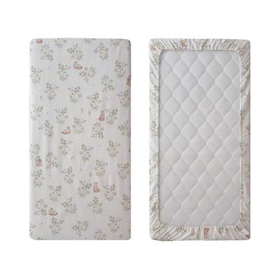 定制婴儿床床笠四季款纯棉a类