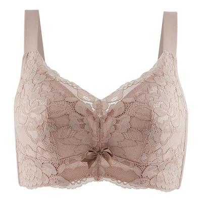 大胸显小蕾丝内衣轻薄