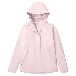 骆驼冲锋衣女2025冬羽绒内胆可拆卸羽绒服三防加绒加厚外套上衣男