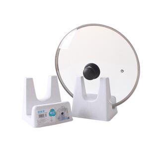 茶花放锅盖架子台面神器砧板厨房锅盖架塑料支架置物架菜板放置架