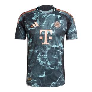 天朗足球Adidas阿迪达斯2425拜仁客场球员版球衣短袖足球服JE8669