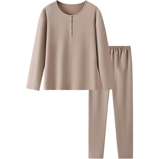 英氏孕妇秋衣裤套装秋冬新款保暖内衣产后哺乳睡衣透气舒适月子服