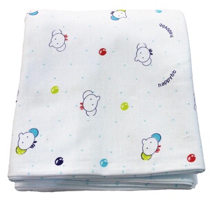 安全吸水戒子布亲肤纯棉不掉色婴儿纯棉尿宝宝布料秋衣裤孕婴柔软