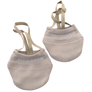 杰汉森针织鞋艺术体操鞋啦啦操半脚袜舞蹈肚皮舞练功鞋满3双包邮