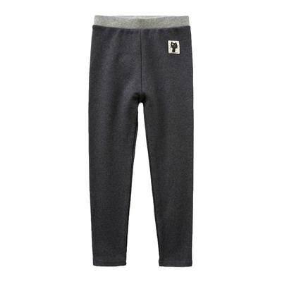 女童裤子春秋冬加绒加厚宝宝一体裤外穿儿童打底裤纯棉女孩休闲裤