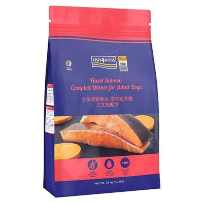 Fish4Dogs狗粮海洋成犬幼犬无谷粮三文鱼小型犬中大型犬12kg通用