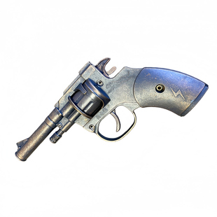 闪电豹左轮怀旧玩具全金属砸响玩具枪砸炮枪砸响炮枪玩具枪火石枪