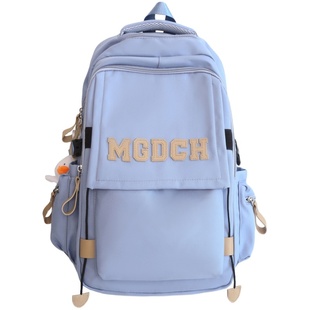 书包女初中生男高中ins潮酷大容量多层双肩包大学生减负旅行背包