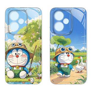 适用于荣耀500pro手机壳新款女生300ultra后盖400防摔100spro/90por+软硅胶80/70/60哆啦A梦x50/40卡通se/9x