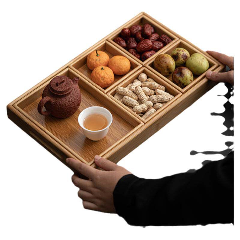 茶托杯垫竹茶垫茶点盘零食盘水果盘收纳盘茶奉隔热垫功夫茶具配件