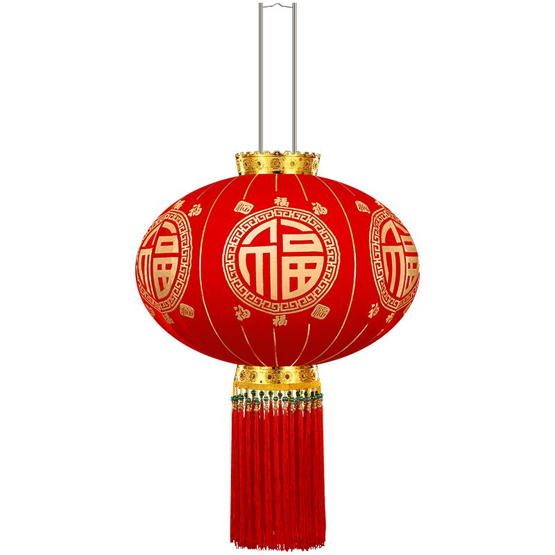 2025新款春節(jié)新年大紅燈籠中國風過年吊燈裝飾戶外大門口陽臺掛飾