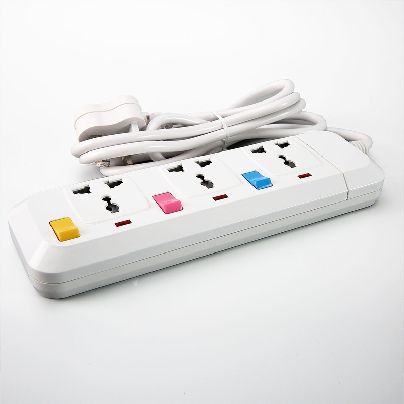 多功能多用时尚 带开关独立控制桌面排插 南非北美欧标泰英规插座