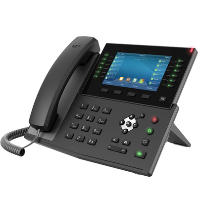 5寸彩屏12个快捷键IP电话机PoE