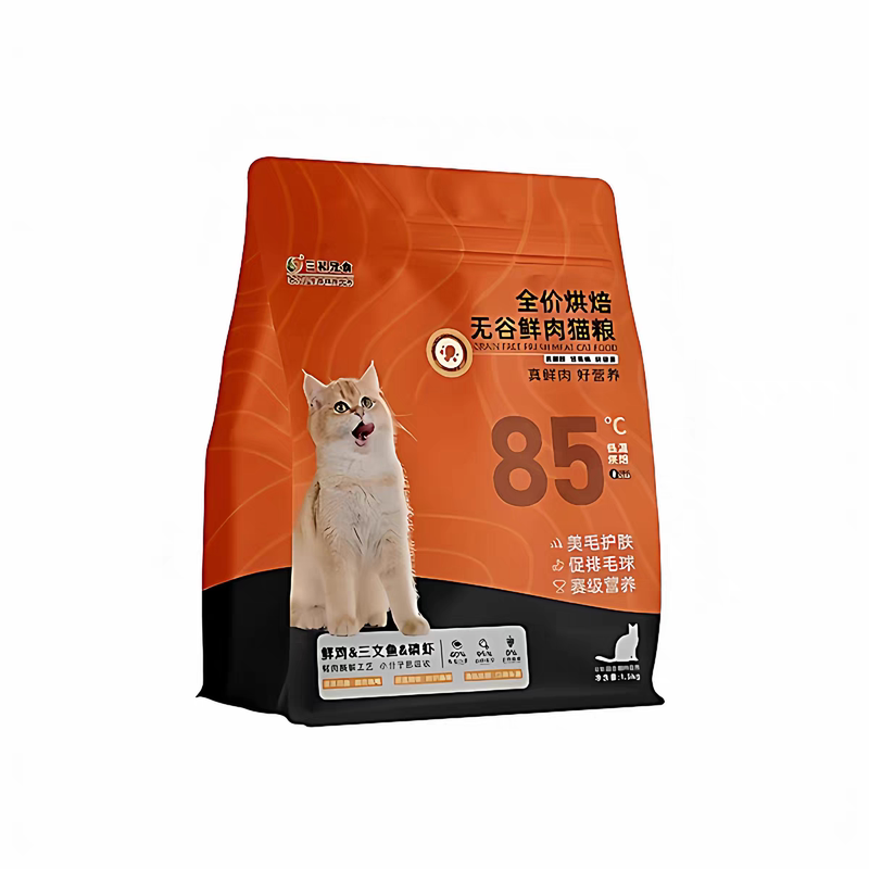 三和宠物猫粮无谷烘焙成幼猫通用鲜肉酶解工艺鲜鸡三文鱼磷虾猫粮