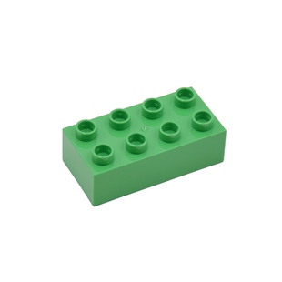 兼容乐高Duplo大颗粒积木2x4厚砖块高8孔樂高D013散装配件 基础块