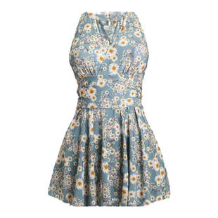 泳衣女2025新款爆款微胖女孩遮肉显瘦高级感连体保守温泉游泳衣