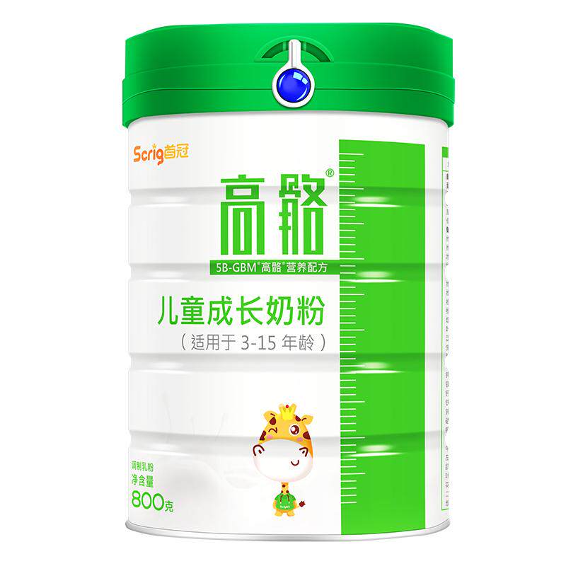 首冠高骼青少年儿童高钙成长奶粉