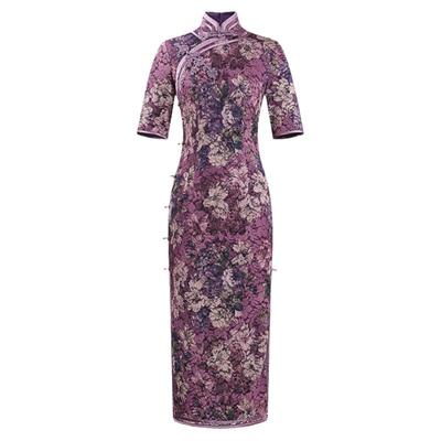名兰世家婚礼妈妈旗袍礼服高贵