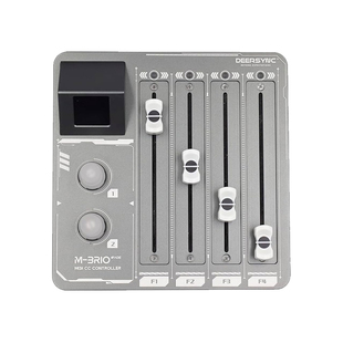Deersync M-BRIO 4Fader推子便携midi CC控制器DAW软件控制台