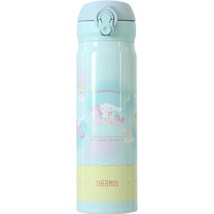 膳魔师新品不锈钢保温杯大耳狗布丁狗便携长效保温杯学生水杯