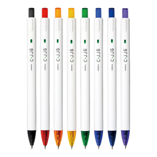 zebra斑马中性笔C-JJ6刷题笔ins按动笔考试学生用红笔彩色水笔0.5mm黑笔速干白色杆水笔子弹头笔芯蓝黑医用笔