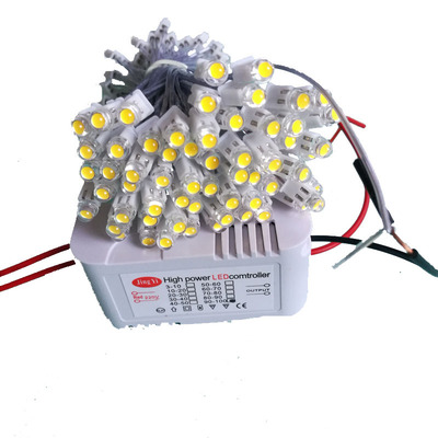 led卧室灯客厅灯5mm草帽灯珠