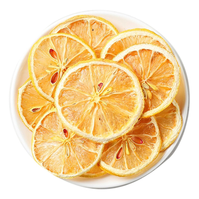 柠檬片蛋糕装饰500g泡水喝的养生蜂蜜水果茶烘干柠檬片正品旗舰店