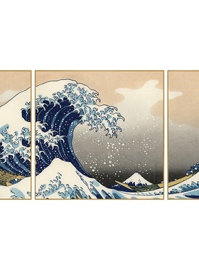 神奈川冲浪里浮世绘居酒屋日本画