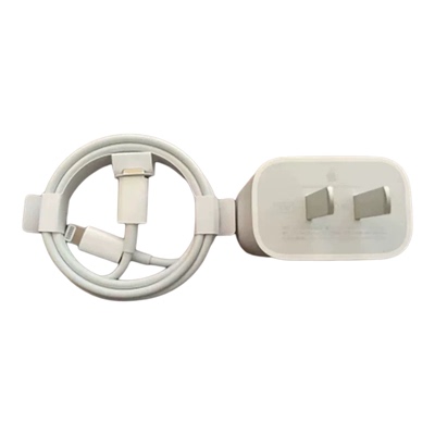 二手纯原拆机数据线PD快充20W充电器适用于iPhone17/16/15/14Pro/XSMAX/13/12/11/8iPhone充电线苹果数据线