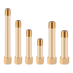 加长内外丝直接1分2分3分模具水嘴气动模温机连接杆延长管接头铜