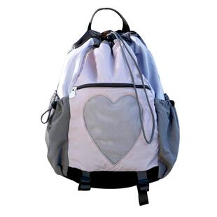 LOLA DESIGN轻便桃心户外徒步登山双肩包 大容量露营包旅行书包女