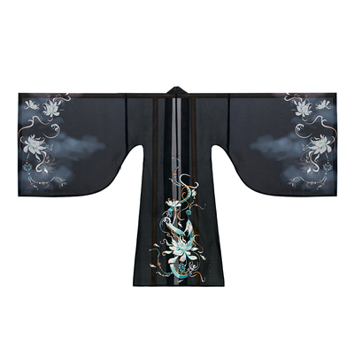 如梦霓裳汉服魏晋风绣花大袖衫