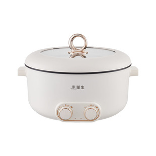 华生鸳鸯电火锅电锅家用大容量速沸电煮锅多功能一体电热锅正品