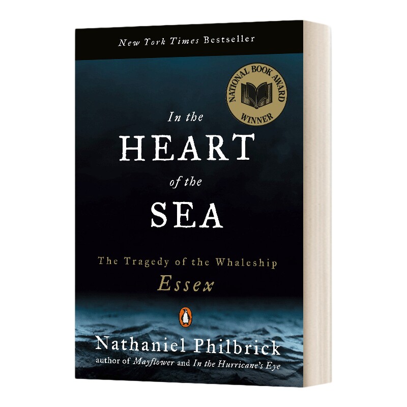 英文原版 In the Heart of the Sea 海洋深处 埃塞克斯号 捕鲸船罹难记 英文版 进口英语原版书籍