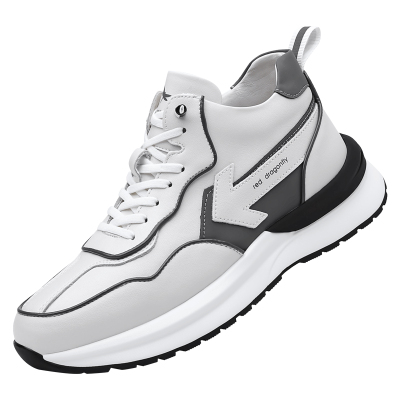 红蜻蜓真皮透气百搭休闲运动男鞋