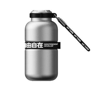 麦田的芽户外保温杯男款不锈钢咖啡杯外带水杯小巧便携运动水壶