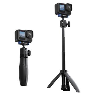 泰迅适配GoPro13磁吸快拆迷你自拍杆球头迷你延长三脚架GoPro12/11/10云台支架手持延长杆自拍杆运动相机配件