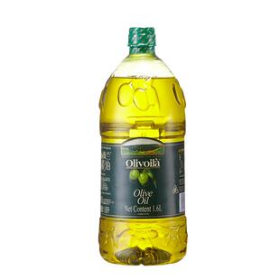 欧丽薇兰橄榄油食用油1.6L桶装含特级初榨精炼油炒菜健身官方正品