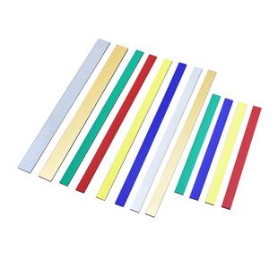 美必德磁条200MM/300MM彩色白板软磁条白色磁条磁吸扣(不带背胶)