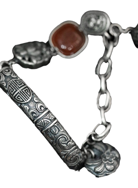 925银国风手链女新中式百搭