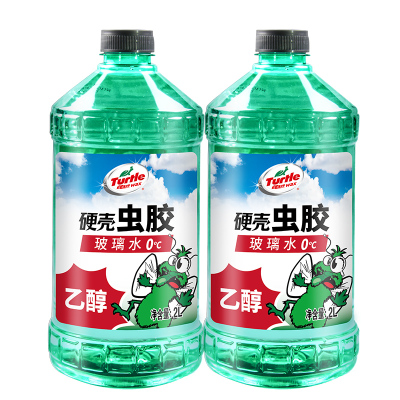 龟牌虫胶玻璃水夏季强力去污