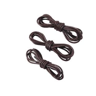 适配爱步鞋带男款ecco大经典黑色打蜡皮鞋专用圆绳休闲英伦风男士