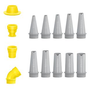 胶嘴打胶神器塑料玻璃结构胶嘴头美缝胶嘴免清洗不粘胶枪嘴子门窗