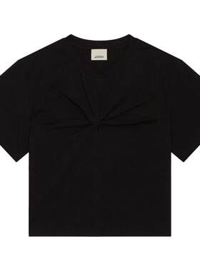 ISABEL MARANT ZURIA纯色简约棉质短袖T恤女