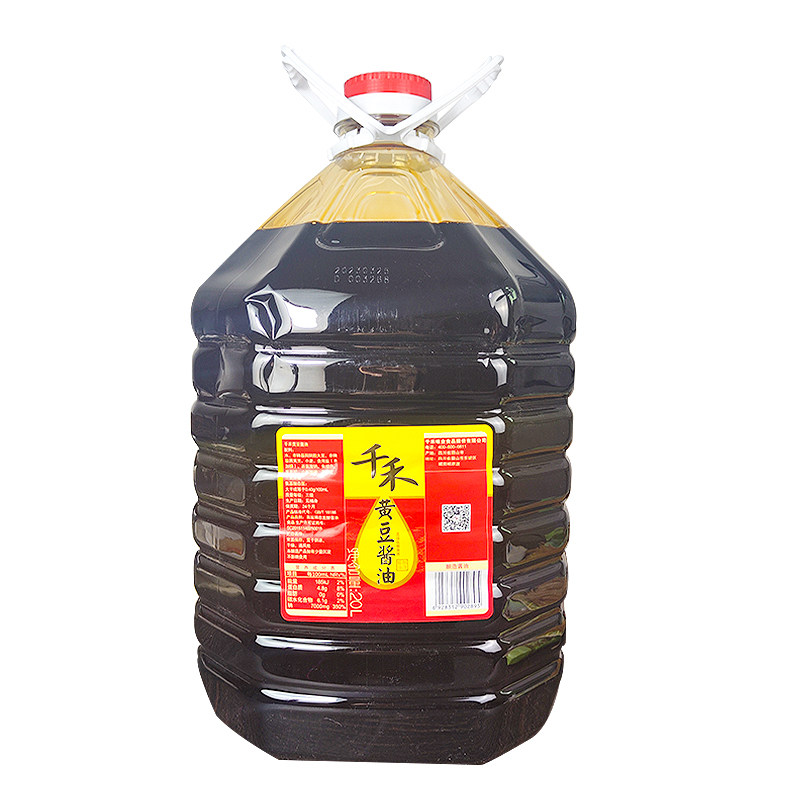 48斤千禾酱油商用大桶黄豆酱油