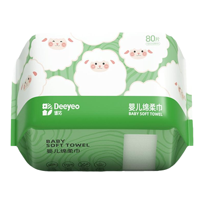 德佑婴儿绵柔巾一次性洗脸巾